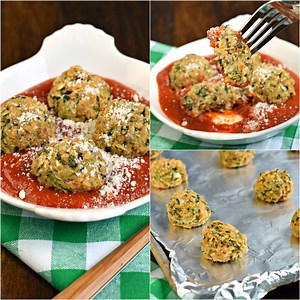 You’ll love these meatless, easy, healthy, vegetarian ZUCCHINI MEATBALLS for a delicious dinner! LOW CALORIE, LOW FAT...and healthy!!! PRINTABLE RECIPE: http://www.shugarysweets.com/2017/08/zucchini-meatballs | Shugary Sweets