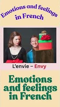 😊 Emotions in French – Emotions and Feelings Vocabulary 🇫🇷