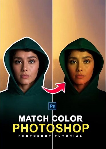 Easy Way Match Color in Photoshop - Photoshop Tips 2025