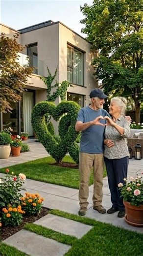 How to Make a Stunning Heart Shaped Topiary Garden magical transformation #garden #gardendesign