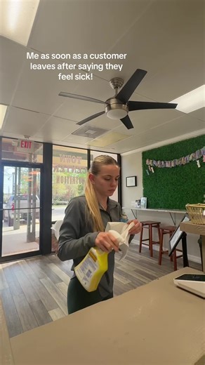 Cross contamination OCD brain 🙂 I always want my sicklings to feel better & keep my peeps healthy!!