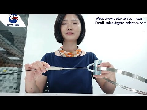 Wedge Drop Wire Clamp Anchor Clamp for FTTH