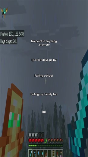 #sad #stretchtok #selfhatred #minecraft #wastedpotential | sad