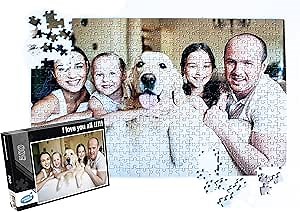 Venus Puzzle Custom Photo Puzzles 500 Pieces, Custom Photo Puzzle from Your own Image 13 x 19 in (Box Classic) Personalized Jigsaw Puzzle from Photo