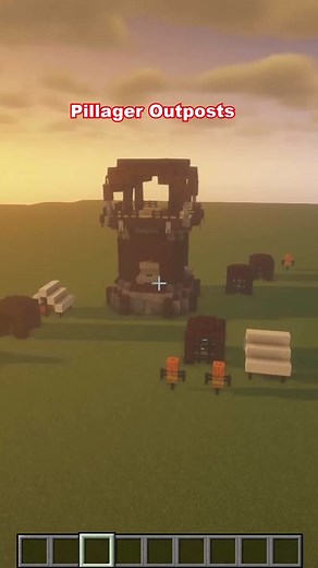 Renovating Pillager Outposts in Minecraft Germany