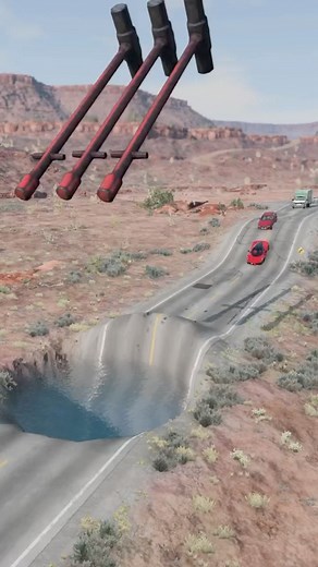 1.6K views | Cars vs Big Rotating Hammer – #gamingankreyol | Kelifado Films | Facebook