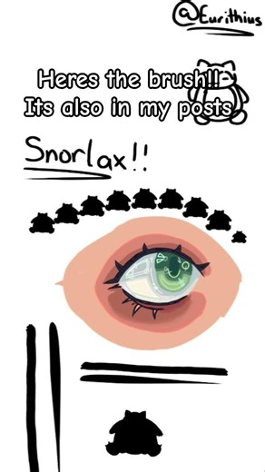 snorlax! #art #artdrawing #drawing #speedpainting