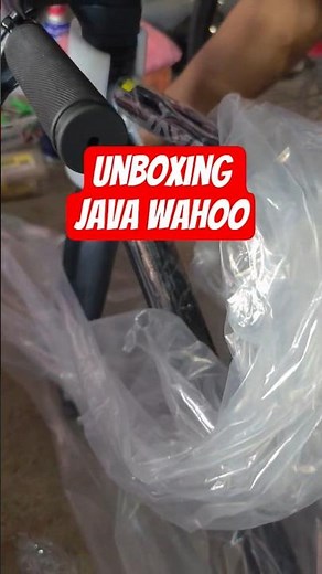 unboxing Hybrid Bike Java Wahoo