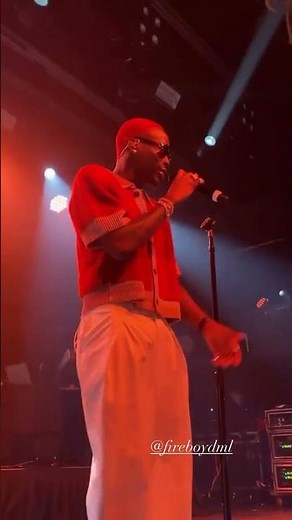 Fireboy DML Lights Up Boston: A Night of Afrobeats Brilliance! #music