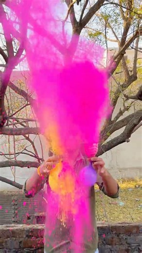 Is Holi Level Upgrade! Colour Blaster + Secret Drink 😍🫟#holi2026 #holicolors #tarunsondhiya