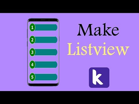 Easy Kodular | Make Listview
