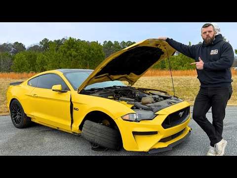 I Bought A "Totaled" Roush Supercharged Mustang & Rebuilt It!