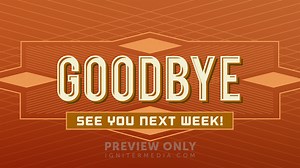 Deco Spring - Goodbye - Title Graphics
