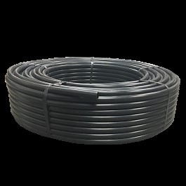NDS 3/4 in. Black Poly Tubing (.830 ID x .940 OD) (60 PSI) (500 ft.) | 14-002