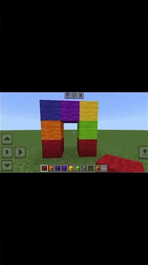 Building Colorful Minecraft Animals That Actually Move #minecraft #shorts