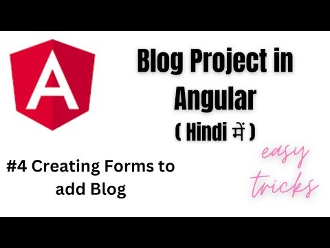4. Creating Forms for adding blog in Blog Project | Blog Project tutorial