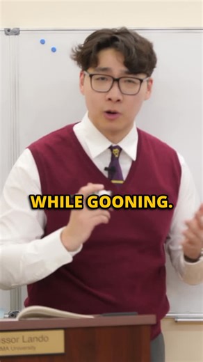 Professor Lando 🧑🏻‍🏫 on Instagram: "What to do if you’re caught gooning"