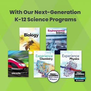 Our high-quality K-12 science solutions are available in print & digital on our award-winning digital platform, Savvas Realize™. | Savvas Learning | Facebook