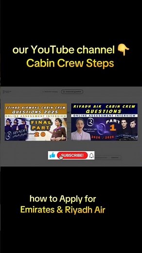 Emirates Cabin Crew Video / Virtual Interview 2025 - Real Questions & Tips