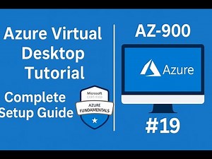 Azure Virtual Desktop Tutorial | Complete Setup Guide | AZ-900 #19