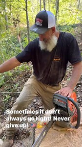 Always something when you’re logging. 😂🇺🇸💪🪓 | Timberkutterpatriot