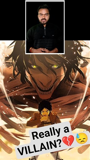 Was Eren Yeager Really a Villain? 😔 | Attack on Titan Truth | Anime Shorts