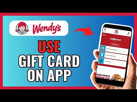 How To Use Wendy’s Gift Card On App 2024!