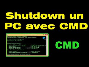 Comment shutdown un PC avec CMD 🖥️💻