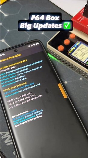 F64 box new update ✅🔥👍 #f64box #f64boxupdate #updatef64 #smarttelecom #flash64update