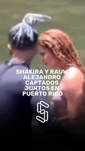 Shakira y Rauw Alejandro captados juntos en Puerto Rico #shakira #rauwalejandro