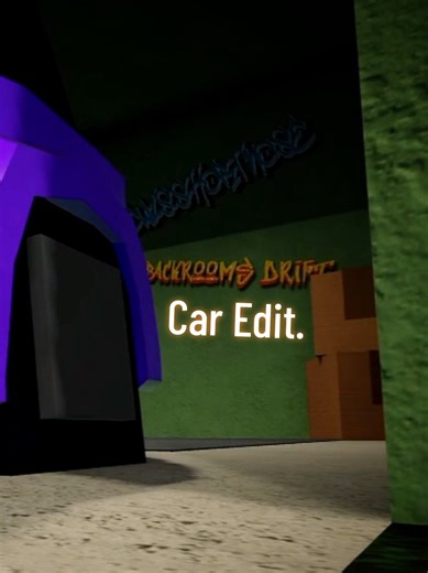 Back in editing Backrooms Drift cars. (mid af) #robloxedit #backroomsdrift #caredit #robloxcars #edit