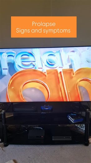 Aoife Harvey Physio on Instagram: "Prolapse signs and symptoms with @irelandamvmtv #pelvicfloor #Prolapse #Womenshealth"