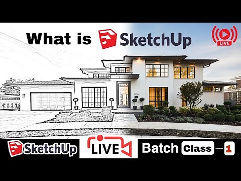 What is SketchUp | Introduction & Scope of SketchUp 2021 with V-Ray & Enscape