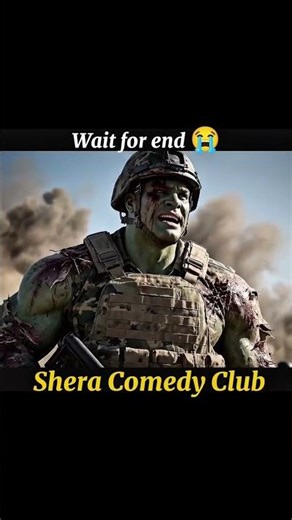 wait for end 😔 l #ai #aishorts #hulk #ai #shera