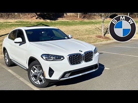 2025 BMW X4 xDrive30i: POV Start Up, Test Drive, Walkaround and Review