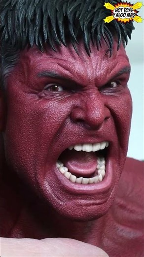 RED HULK 🔴Esculpidos 🔥 HOT TOYS #hulk