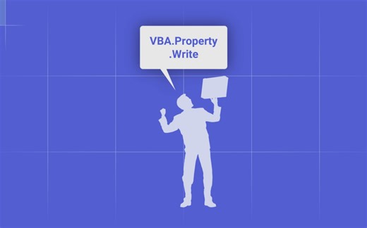 如何用VBA代码给对象的属性赋值？