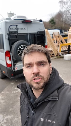 Forge Steel | 🚐 Another Adria Twin Upgrade Complete! 🔧✨ We’ve just fitted this Adria Twin camper with a wheel carrier ladder combo and cargo carrier —... | Instagram