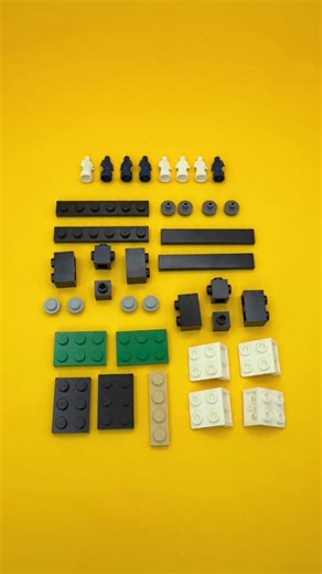 Build Lego Bits on Instagram: "Bit #96: Foosball From set: LEGO 21319 Central Perk (2019) Full instructions: https://www.lego.com/en-us/service/building-instructions/21319 #LegoBuild #LegoBits #TinyBuilds #LegoTutorial"