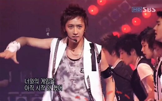 super junior《U》现场版震撼来袭！韩庚巅峰时期！怀念全员时期！超喜欢这首歌！