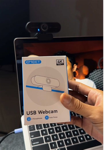 Webcam 4k Dari Emeet #webcam #webcam4k #emeet #NovoDoveCabelos