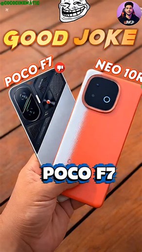 @xtylish_queen_aisha on Instagram: "Poco f7 Vs Iqoo neo 10r Hardcore Gamimg comparision #gamingphone #smartphone #iqoo #bestgamingphone #poco"