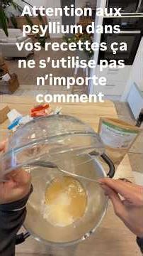 Psyllium in recipes shouldn't be used haphazardly! #psylliumusagetips