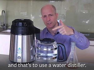 Megahome Water Distiller - 1 minute intro to drinking distilled water
