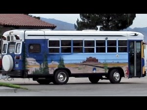 BLUE BIRD SCHOOL BUS CONVERSION ~ 2 KOOL 4 SKOOL RV