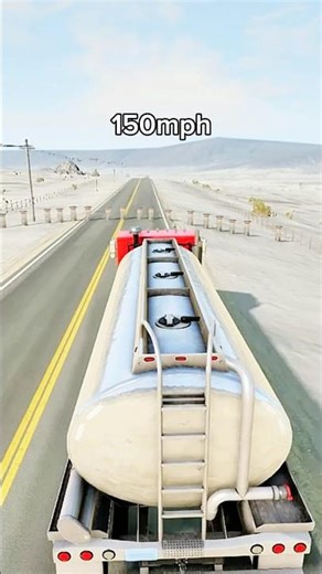 LOW TO HIGH SPEED CRASH TEST FIRE TRUCK 🚒