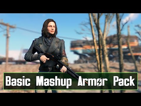 New Lore-Friendly Armor Pack! - Fallout 4 Mod: Basic Mashups