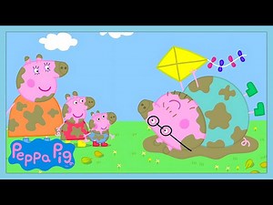 Peppa Pig | Flying A Kite! | WildBrain Kids - Videos For Kids