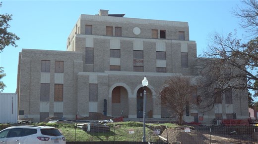 History being rediscovered during restoration of Upshur County Courthouse