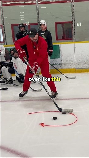 The Fastest Way To Bring The Puck To Your Backhand